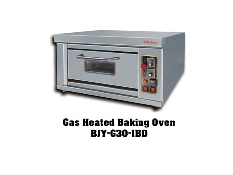 BJY-G30-1BD Malaysia bakery deck oven baking pizza oven bakery equipment single deck one tray bread furnace